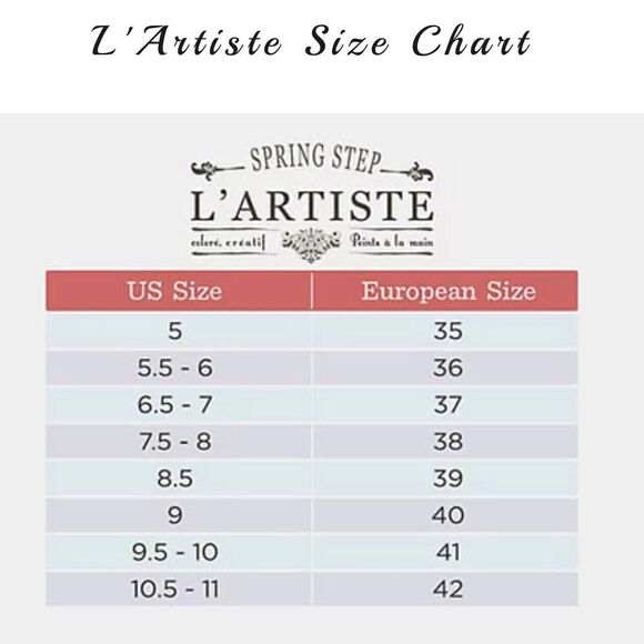 L’Artiste Spring Step Delphi’s Navy Blue Floral Leather Open Toe Wedge Sandal 42 - Picture 13 of 13